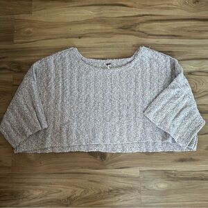 Free people grey sweater